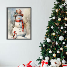 Load image into Gallery viewer, Diamond Painting - Full Round - Christmas snowman (30*40CM)