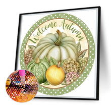 Load image into Gallery viewer, Diamond Painting - Full Round - halloween pumpkin (30*30CM)