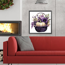 Load image into Gallery viewer, Diamond Painting - Full Round - halloween pumpkin (30*30CM)