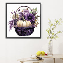 Load image into Gallery viewer, Diamond Painting - Full Round - halloween pumpkin (30*30CM)