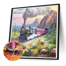 Load image into Gallery viewer, Diamond Painting - Full Round - train (30*30CM)