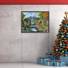 Load image into Gallery viewer, Diamond Painting - Full Square - waterfall country (40*30CM)