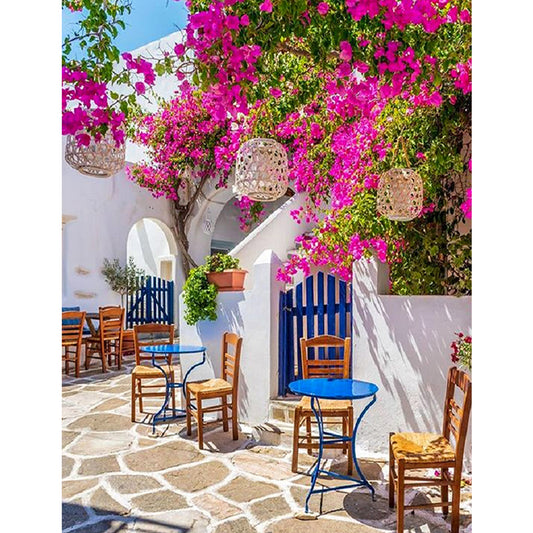 Diamond Painting - Full Square - courtyard scenery (30*40CM)