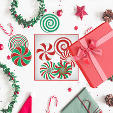 Load image into Gallery viewer, 8PCS Diamond Painting Art Coaster Kit with Holder (Christmas Daze)