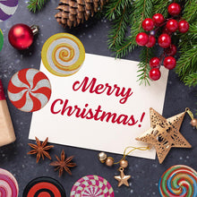 Load image into Gallery viewer, 8PCS Diamond Painting Art Coaster Kit with Holder (Christmas Candy)