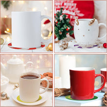 Load image into Gallery viewer, 8PCS Diamond Painting Art Coaster Kit with Holder (Christmas Candy)