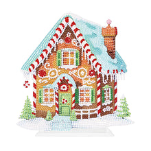 Load image into Gallery viewer, Round Diamond Art Table Decor Desktop Diamond Painting Ornament Candy House (#2)