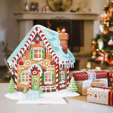 Load image into Gallery viewer, Round Diamond Art Table Decor Desktop Diamond Painting Ornament Candy House (#2)