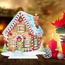 Load image into Gallery viewer, Round Diamond Art Table Decor Desktop Diamond Painting Ornament Candy House (#2)