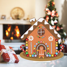 Load image into Gallery viewer, Round Diamond Art Table Decor Desktop Diamond Painting Ornament Candy House (#3)