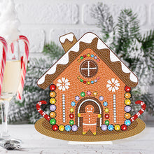 Load image into Gallery viewer, Round Diamond Art Table Decor Desktop Diamond Painting Ornament Candy House (#3)