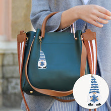 Load image into Gallery viewer, 12PCS Double Sided Special Shape Diamond Painting Art Keychain Pendant Snowflake