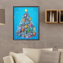 Load image into Gallery viewer, Diamond Painting - Full Round - Christmas tree with lights (30*40CM)