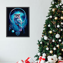 Load image into Gallery viewer, Diamond Painting - Full Round - Owl and Dream Catcher (30*40CM)