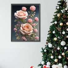 Load image into Gallery viewer, Diamond Painting - Full Square - Pink Rose (30*40CM)