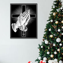 Load image into Gallery viewer, Diamond Painting - Full Square - Lord bless you cross (30*40CM)