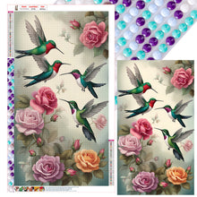 Load image into Gallery viewer, Diamond Painting - Full Round - Birds singing and flowers fragrant (40*70CM)