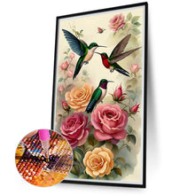 Load image into Gallery viewer, Diamond Painting - Full Round - Birds singing and flowers fragrant (40*70CM)