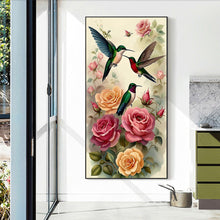 Load image into Gallery viewer, Diamond Painting - Full Round - Birds singing and flowers fragrant (40*70CM)