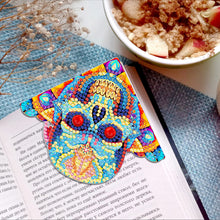 Load image into Gallery viewer, 4PCS Special Shape+Round Diamond Painting Bookmark Kits Kits (Skull)