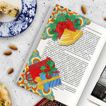 Load image into Gallery viewer, 4PCS Special Shape+Round Diamond Painting Bookmark Kits Kits (Christmas Series)
