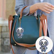 Load image into Gallery viewer, 6PCS Double Sided Special Shape Diamond Painting Art Keychain Pendant Wacky Doll