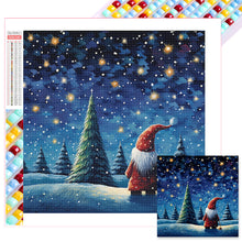Load image into Gallery viewer, Diamond Painting - Full Square - christmas gnome (40*40CM)