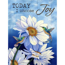 Load image into Gallery viewer, Diamond Painting - Full Round - Hummingbird and white flowers (30*40CM)