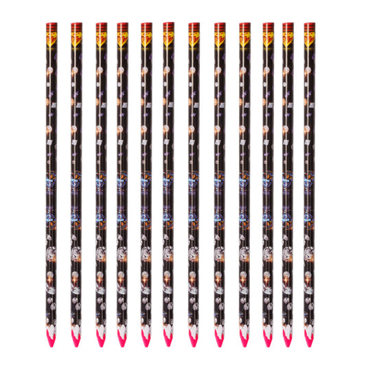 12PCS Diamond Painting Pen Self Adhesive with Pencil Sharpener (Rose Red)