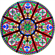 Load image into Gallery viewer, Diamond Painting - Full Round - mandala (40*40CM)