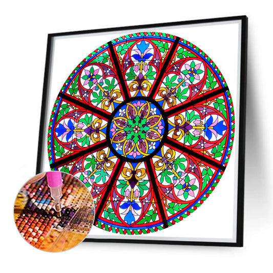 Diamond Painting - Full Round - mandala (40*40CM)