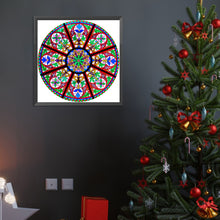 Load image into Gallery viewer, Diamond Painting - Full Round - mandala (40*40CM)