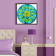 Load image into Gallery viewer, Diamond Painting - Full Round - mandala (40*40CM)