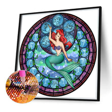 Load image into Gallery viewer, Diamond Painting - Full Round - ariel mermaid princess (40*40CM)