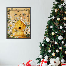 Load image into Gallery viewer, Diamond Painting - Full Round - bees in vintage diary (30*40CM)