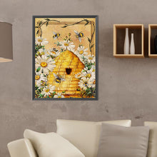 Load image into Gallery viewer, Diamond Painting - Full Round - bees in vintage diary (30*40CM)