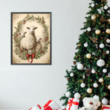 Load image into Gallery viewer, Diamond Painting - Full Round - Sheep in retro diary (30*40CM)