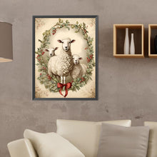 Load image into Gallery viewer, Diamond Painting - Full Round - Sheep in retro diary (30*40CM)