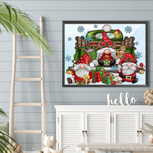 Load image into Gallery viewer, Diamond Painting - Full Round - The old goblin carrying gifts (40*30CM)