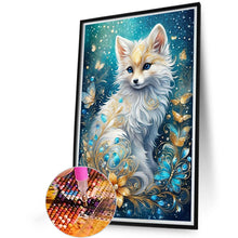 Load image into Gallery viewer, Diamond Painting - Full Round - arctic fox (40*60CM)