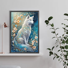 Load image into Gallery viewer, Diamond Painting - Full Round - arctic fox (40*60CM)