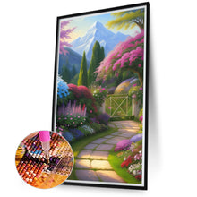 Load image into Gallery viewer, Diamond Painting - Full Round - Flower path (40*70CM)