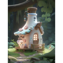 Load image into Gallery viewer, Diamond Painting - Full Round - forest bottle hut (30*40CM)