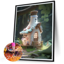 Load image into Gallery viewer, Diamond Painting - Full Round - forest bottle hut (30*40CM)