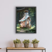 Load image into Gallery viewer, Diamond Painting - Full Round - forest bottle hut (30*40CM)