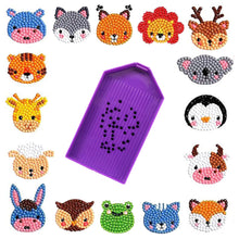 Load image into Gallery viewer, Diamond Painting Art Trays with Divider for Diamond Art DIY Craft (Purple)