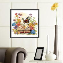 Load image into Gallery viewer, Diamond Painting - Partial Special Shaped - simple butterfly (40*40CM)
