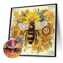 Load image into Gallery viewer, Diamond Painting - Partial Special Shaped - Simple wasp (40*40CM)
