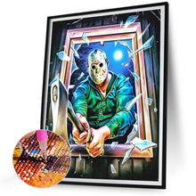 Load image into Gallery viewer, Diamond Painting - Full Round - Jason Broken Window (30*40CM)