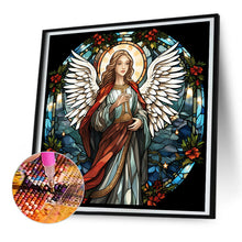 Load image into Gallery viewer, Diamond Painting - Full Round - Madonna Fairy Glass Art (30*30CM)